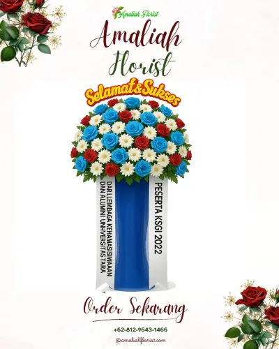 Standing Flower di Pusat Pasar